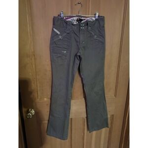 Diesel Industry Women's Pants Size 26 Cargo Low Rise